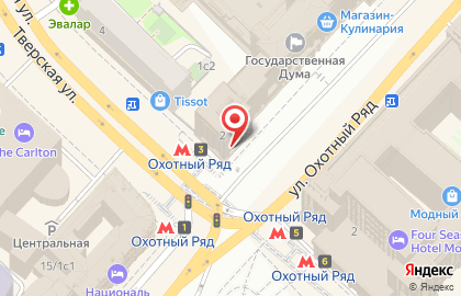 Ремонт квартир под ключ на Тверской улице на карте