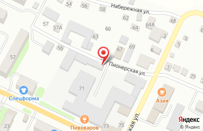 Интернет-провайдер Терион в Благовещенске на карте