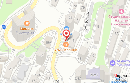 Парикмахерская Versale на Виноградной улице на карте