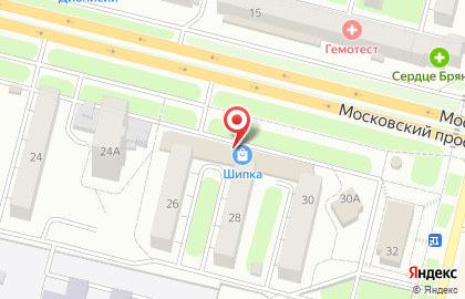 Страховая компания Ингосстрах-М на Московском проспекте на карте