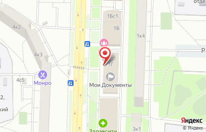 Центр государственных услуг Мои документы на улице Молостовых на карте