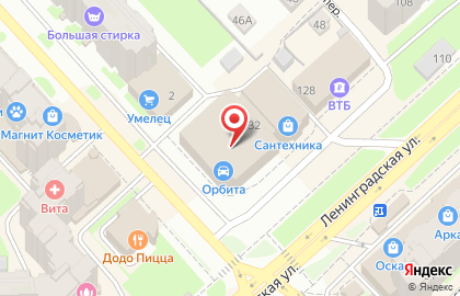 Магазин 220 Вольт на Ленинградской улице, 132 на карте