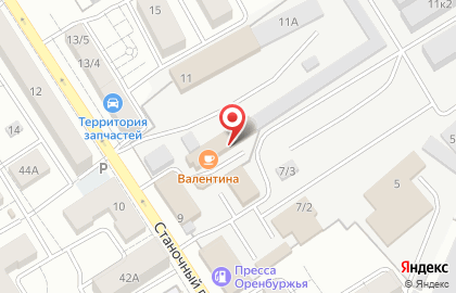 Развлекательный центр Валентина в Промышленном районе на карте