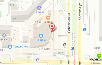Пиццерия МИКА FOOD на Советской улице на карте