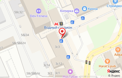 Шаурменная на Кронштадтском бульваре на карте