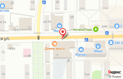 Супермаркет цифровой и бытовой техники DNS на Октябрьской улице на карте