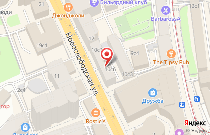 Мастер фото на Новослободской улице на карте
