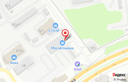 Шинный центр Мосавтошина на проспекте Королёва на карте