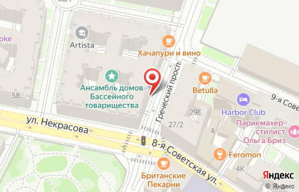 Детский сад №87, Центральный район на карте