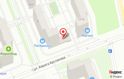 Магазин разливных напитков Пивоман в Кировском районе на карте