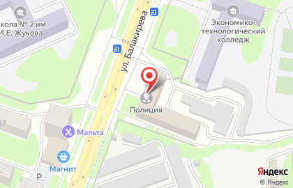 Отдел вневедомственной охраны по г. Владимиру Управление вневедомственной охраны Войск национальной гвардии РФ по Владимирской области на карте