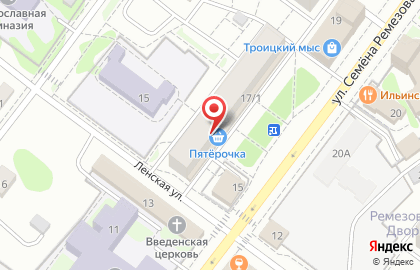 Магазин Ильинский в Тобольске на карте