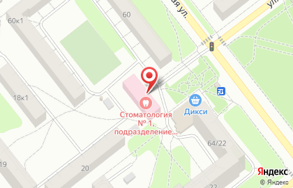 Астра на Октябрьской улице на карте