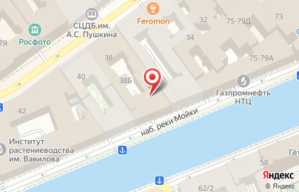 Гостиница Союза Художников спб на карте