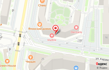 Магазин напитков Русский Разгуляйка в Свердловском районе на карте