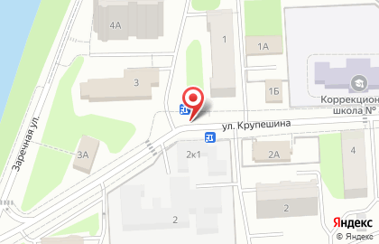 Магазин цветов на ул. Андрея Крупешина, вл1 на карте
