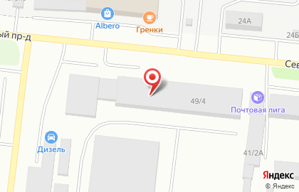 Марго на площади Сибиряков-Гвардейцев на карте