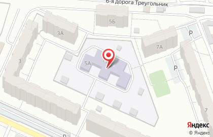 Детский сад №251 г. Челябинска в Тракторозаводском районе на карте