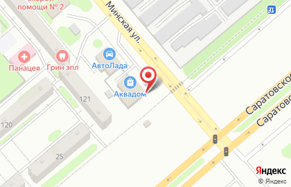 Магазин Сантехопт в Саратове на карте