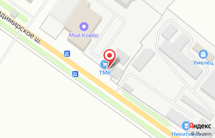 Магазин инструмента и оборудования ТМК во Владимире на карте