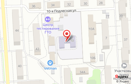 Детский сад №72 в Ижевске на карте