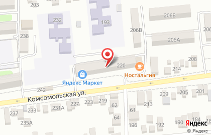 Медицинский центр Платон на Комсомольской улице на карте