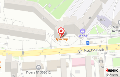 Фоторум на улице Костюкова на карте