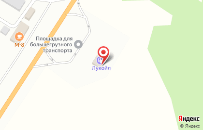 АЗС, Лукойл-Волганефтепродукт на Дорожной на карте