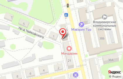 Учебный центр ЭмМенеджмент на улице Чайковского на карте