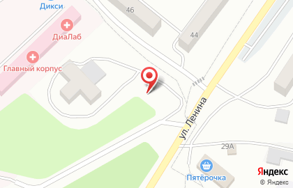 Магазин Рыбное место на улице Ленина на карте
