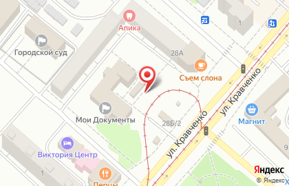 Центр недвижимости Союз в Красноярске на карте