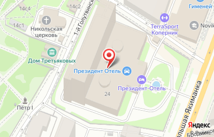 Ресторан Ассамблея на Якиманке на карте