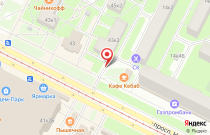 Пивовар на Гражданском проспекте на карте