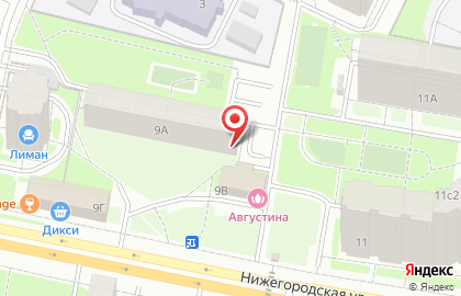 ООО Вектор на Нижегородской улице на карте