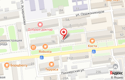 Медицинская клиника family на улице Чкалова на карте