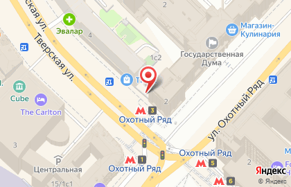 Ticketland на Тверской улице на карте