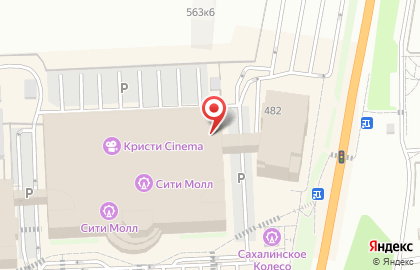 Кафе быстрого питания Subway в Южно-Сахалинске на карте
