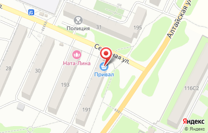 Продовольственный магазин Привал на карте