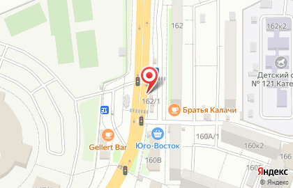 Банкомат СберБанк на улице Николая Островского, 162/2 на карте
