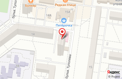 Медицинский центр Санвит в Автозаводском районе на карте