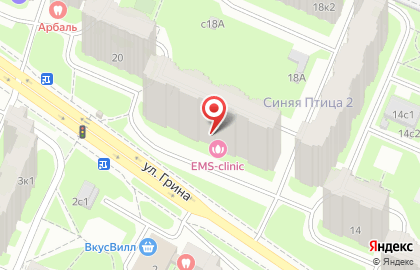 Клиника эстетической медицины EMS на карте