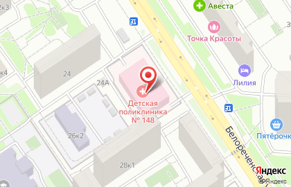 Бассейн в Москве на карте