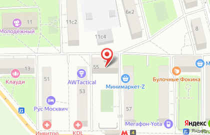 Барбершоп-парикмахерская СуперМен на метро Текстильщики на карте