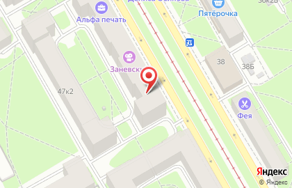 Веста на Новочеркасском проспекте на карте