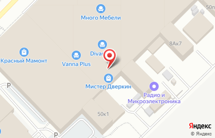Магазин кроватей и матрасов Interiomebel.ru на карте