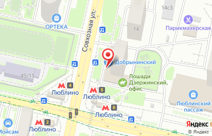 Магазин колбасных изделий Рублёвский на Совхозной улице на карте