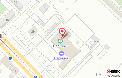 Волгоградский филиал Банкомат, КБ Петрокоммерц на улице 40 лет ВЛКСМ, 31 на карте