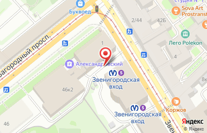 Интерсолюшен на карте