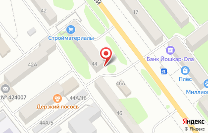 Магазин автотоваров Кардан на улице Строителей на карте
