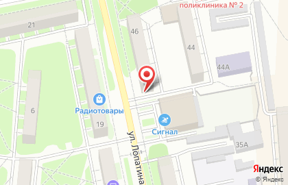 Салон красоты Mango на улице Лопатина на карте
